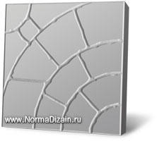 Тротуарная плитка вибролитая «Колодец крупный» Норма-Дизайн